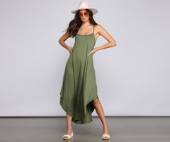 Effortless Vibes Sleeveless Maxi Dress - Lady Occasions
