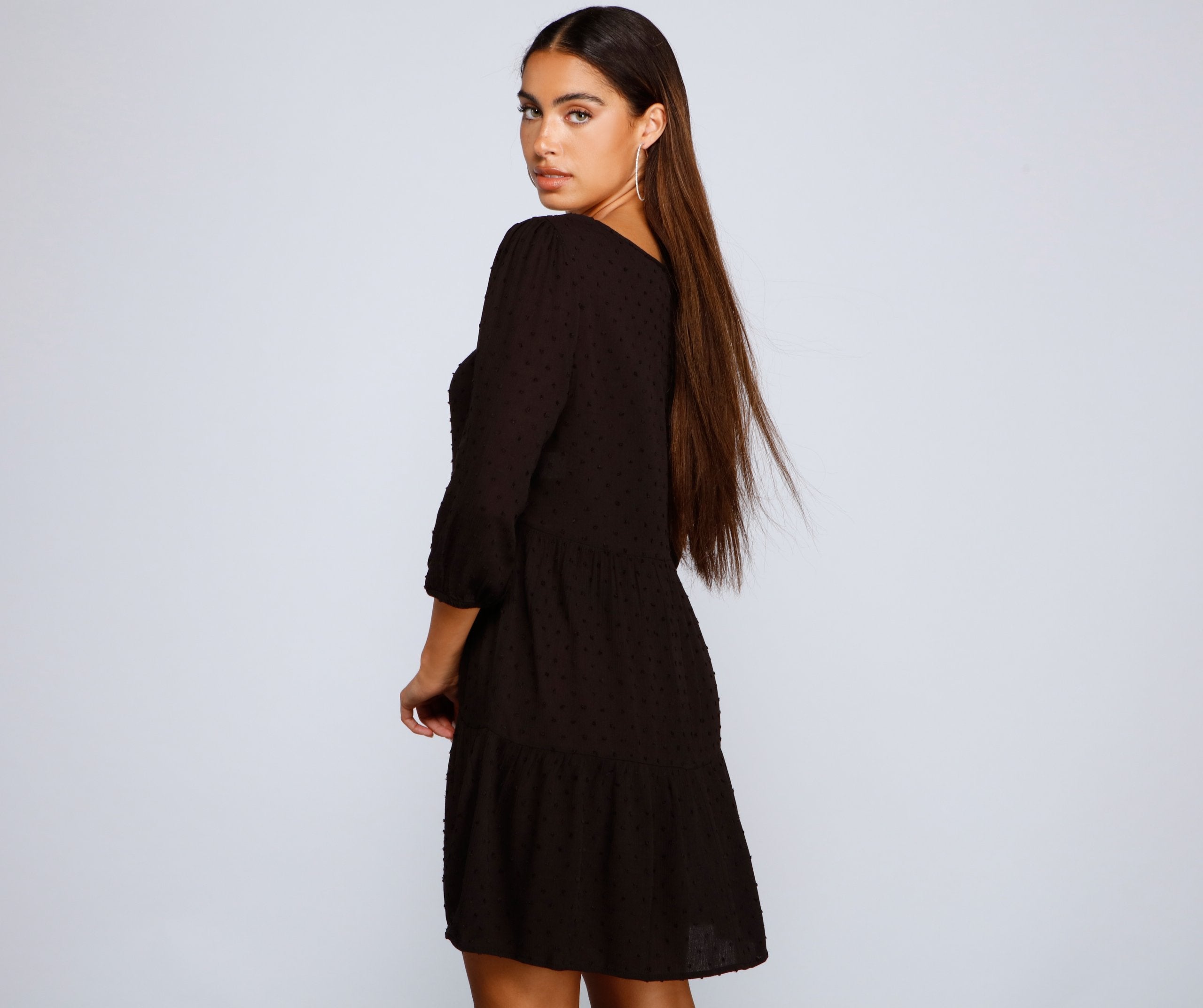 Effortless Vibes Babydoll Dress - Lady Occasions