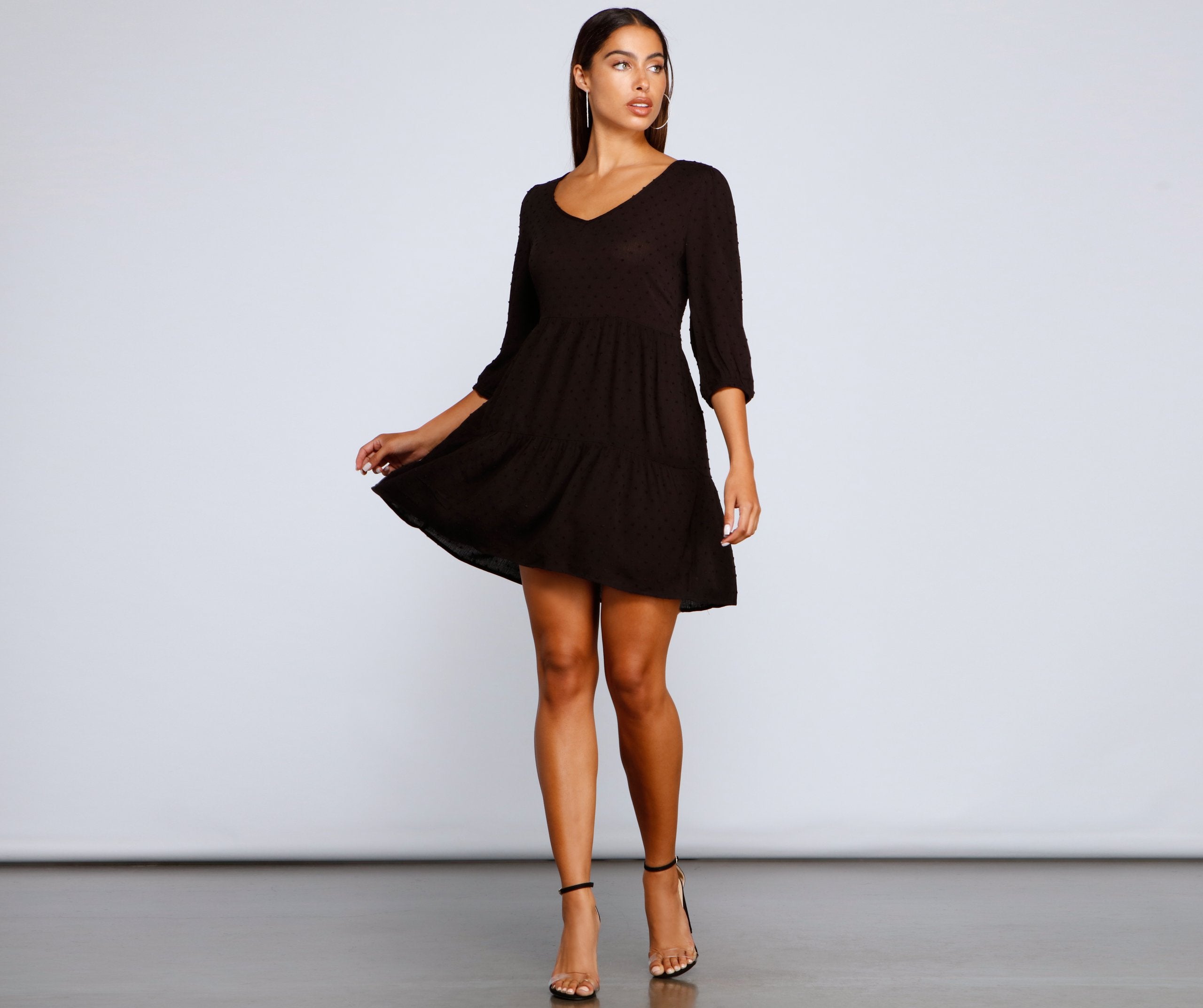 Effortless Vibes Babydoll Dress - Lady Occasions