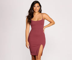 Get A Move On Crepe Midi Dress - Lady Occasions