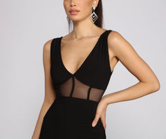 Night To Remember Mesh Mini Dress - Lady Occasions