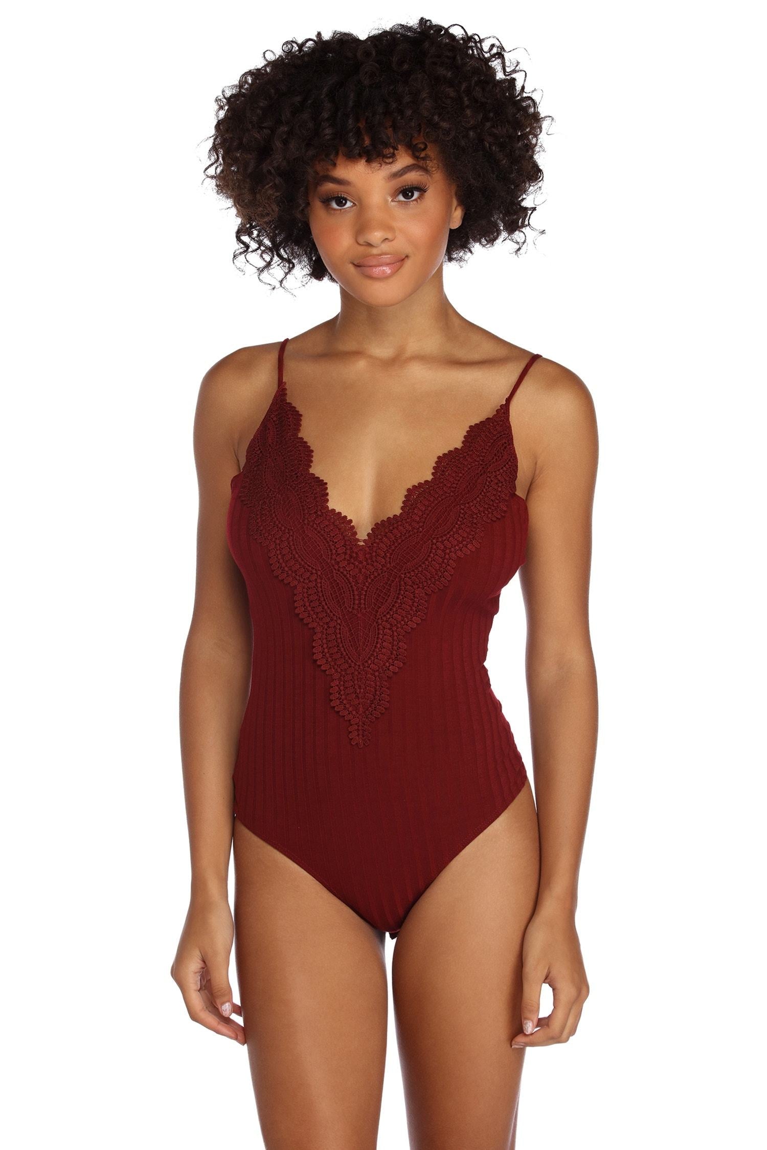 Taste Of Crochet Bodysuit - Lady Occasions