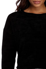 Chenille With You Pullover Top - Lady Occasions