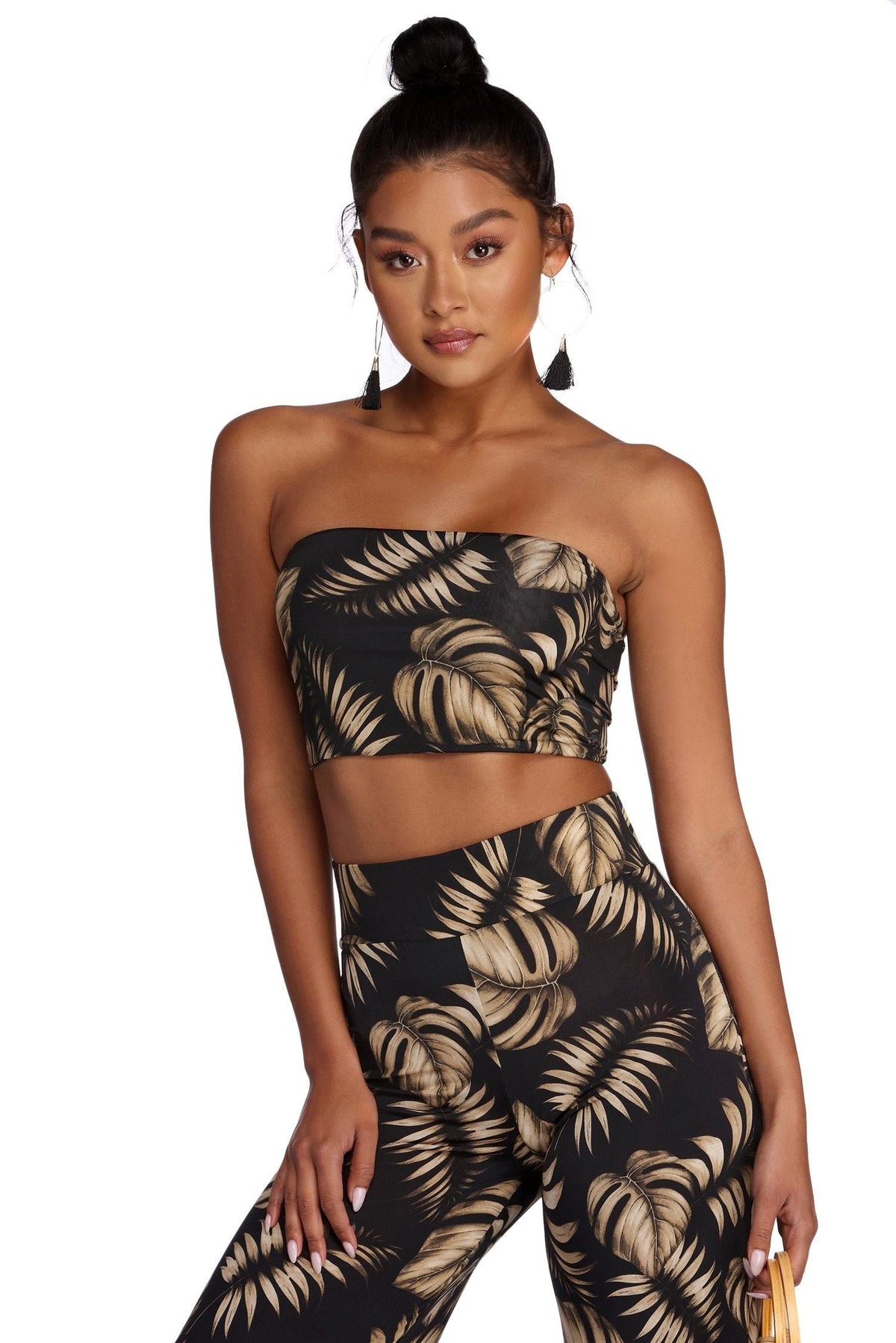 Island Vibes Tube Top - Lady Occasions