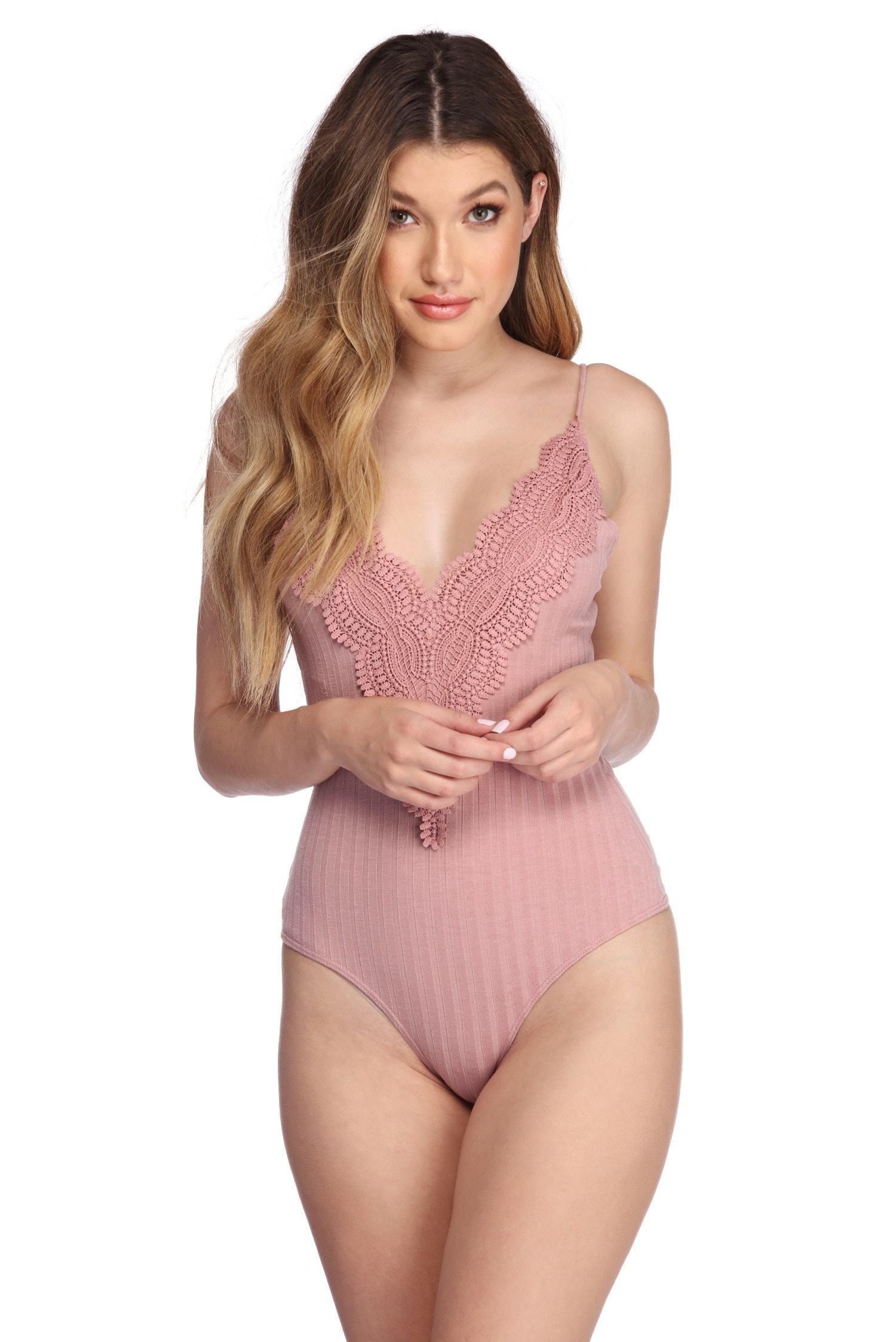 Taste Of Crochet Bodysuit - Lady Occasions