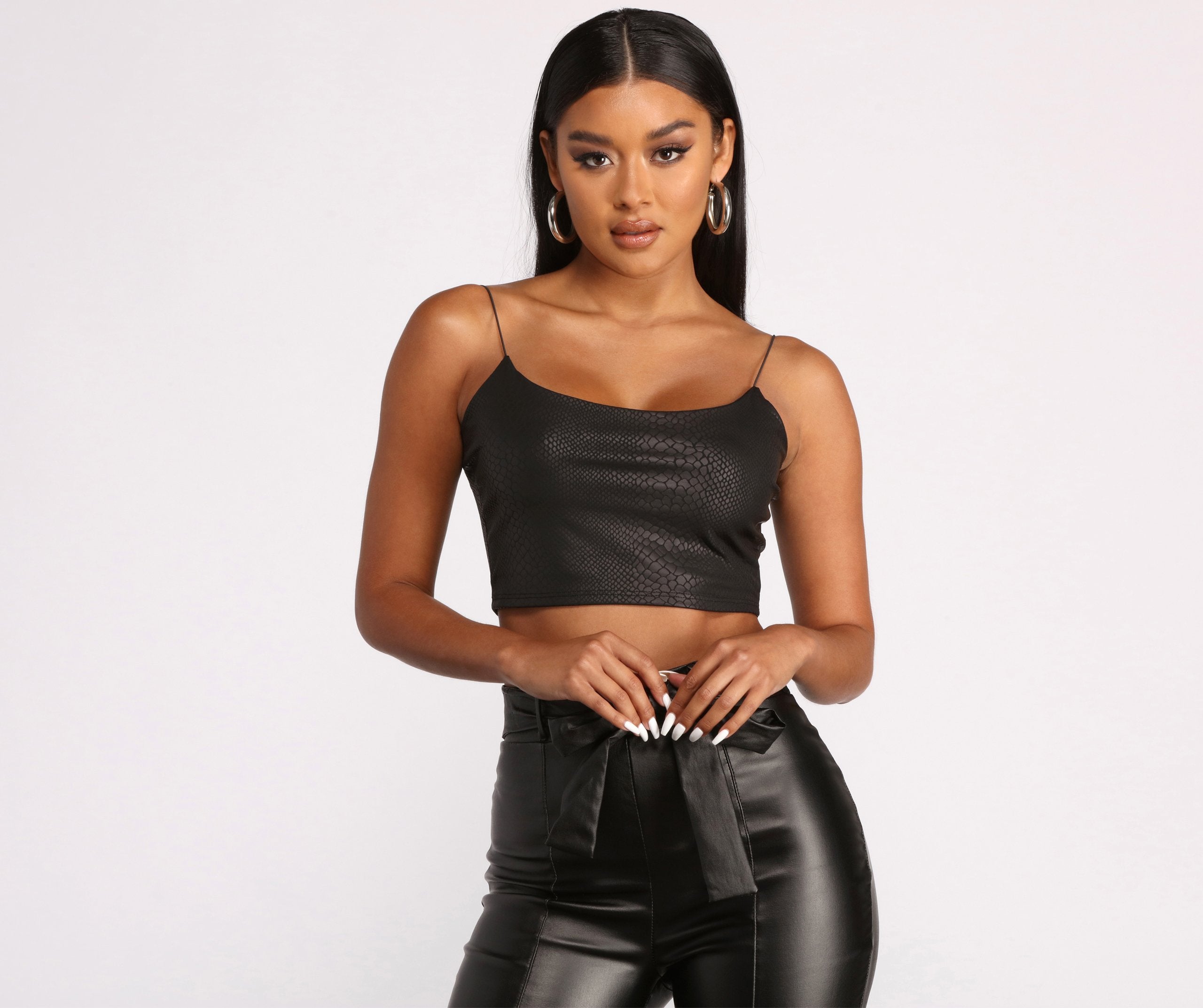 Hypnotize Me Crop Top - Lady Occasions