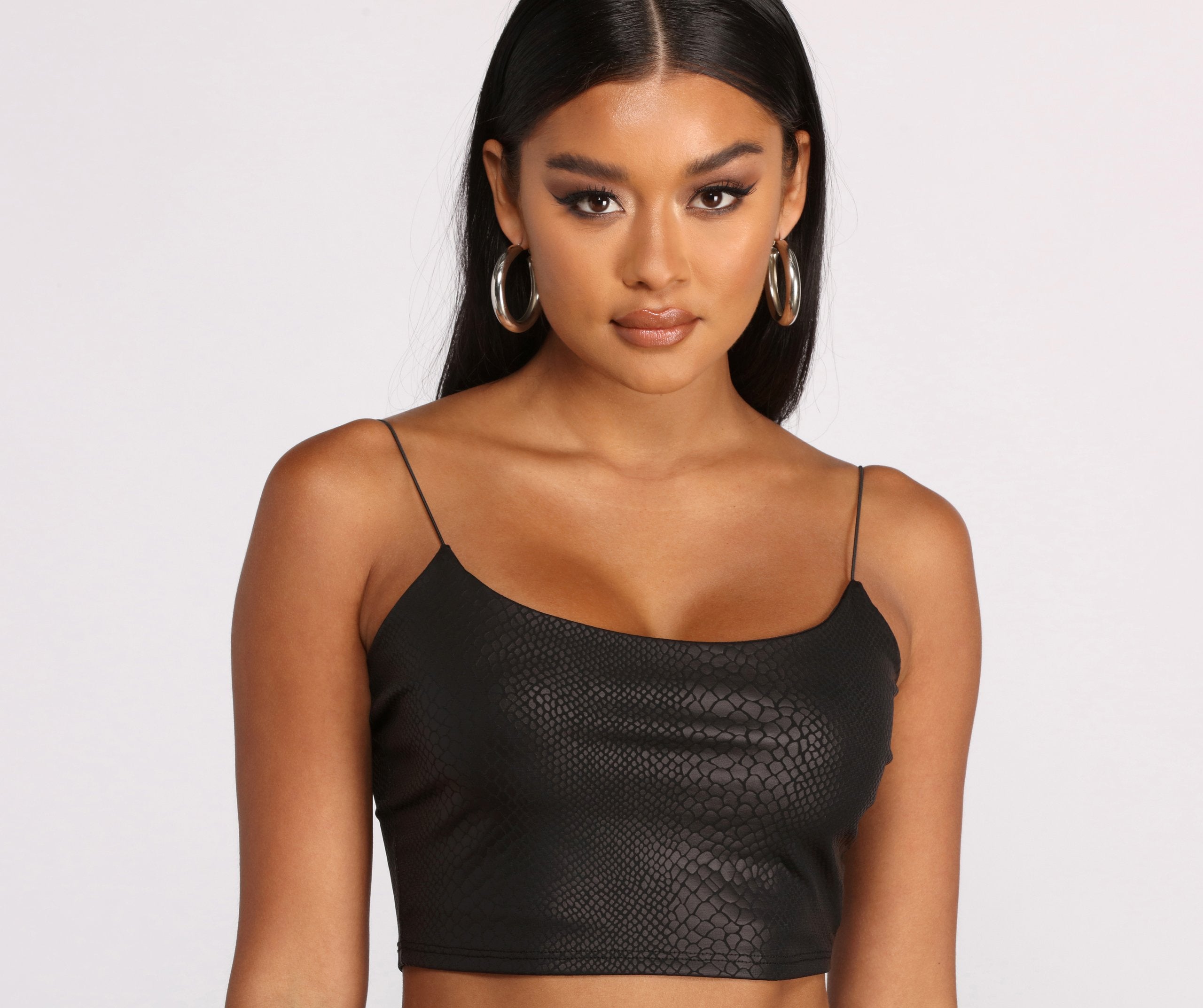 Hypnotize Me Crop Top - Lady Occasions