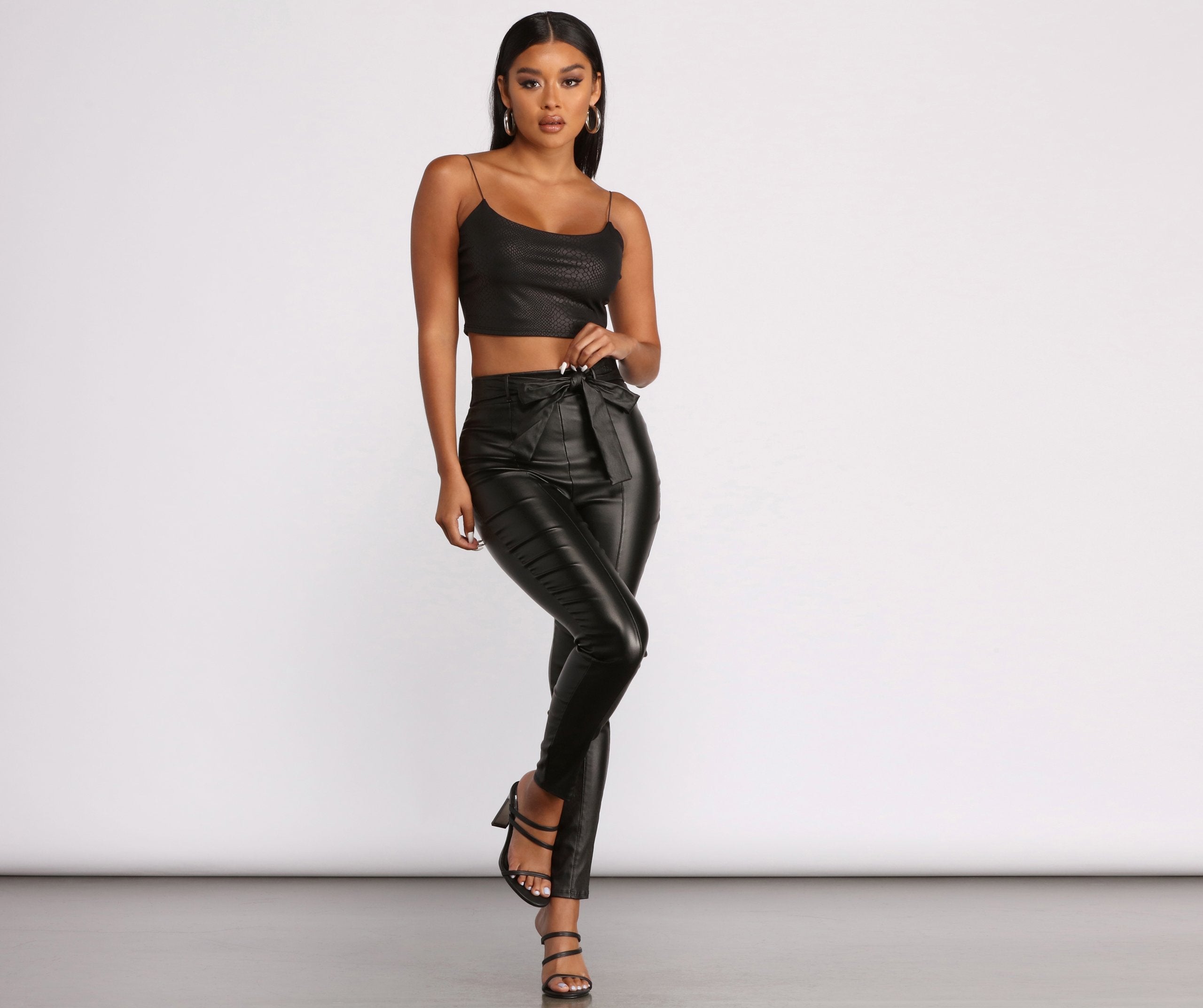 Hypnotize Me Crop Top - Lady Occasions