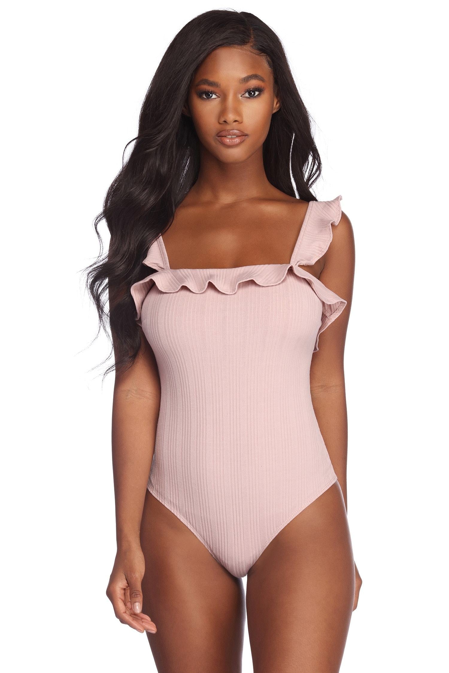 Ruffled With Style Bodysuit - Lady Occasions