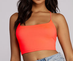 Strapped In Style Crop Top - Lady Occasions