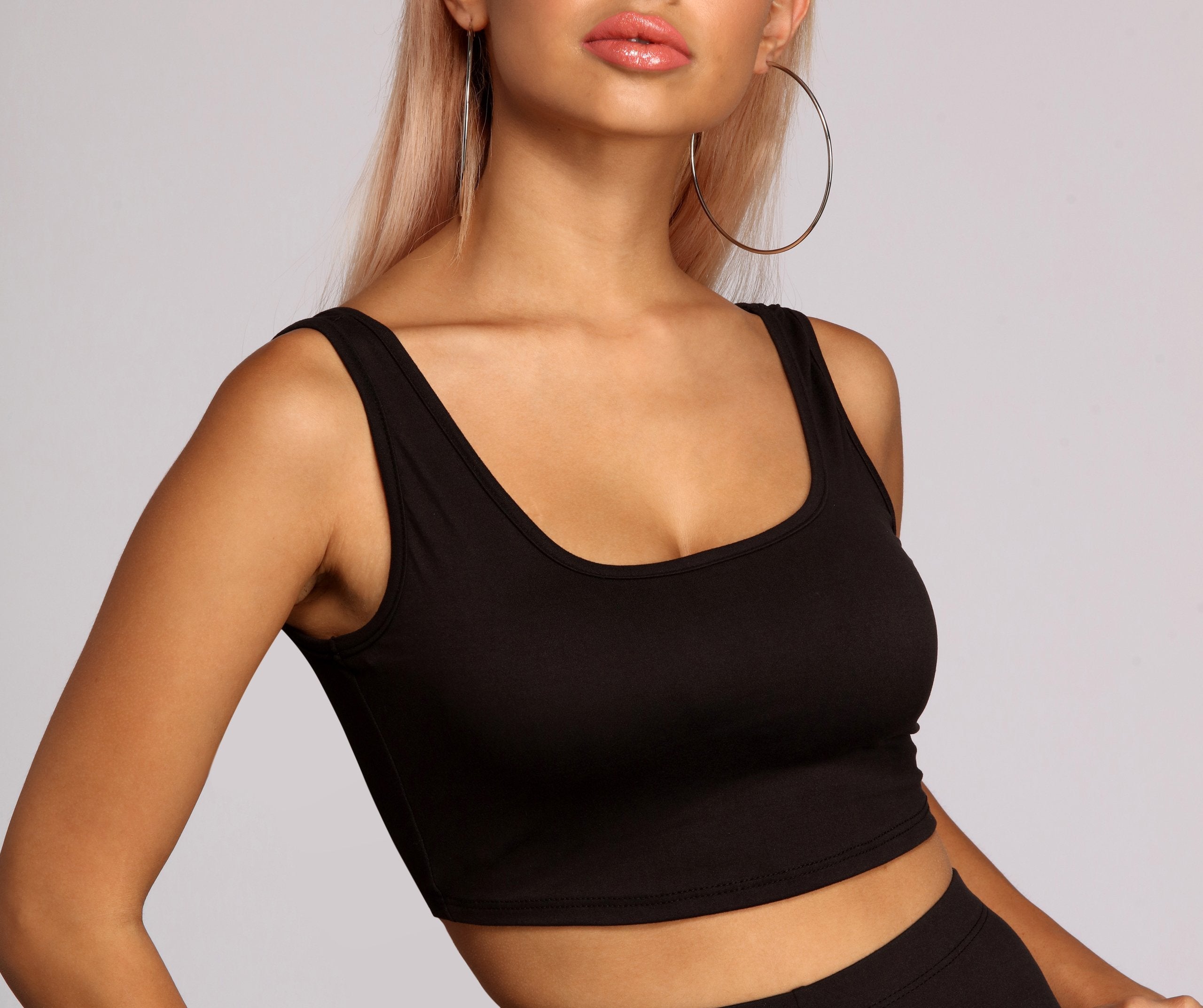 Always On My Mind Crop Top - Lady Occasions