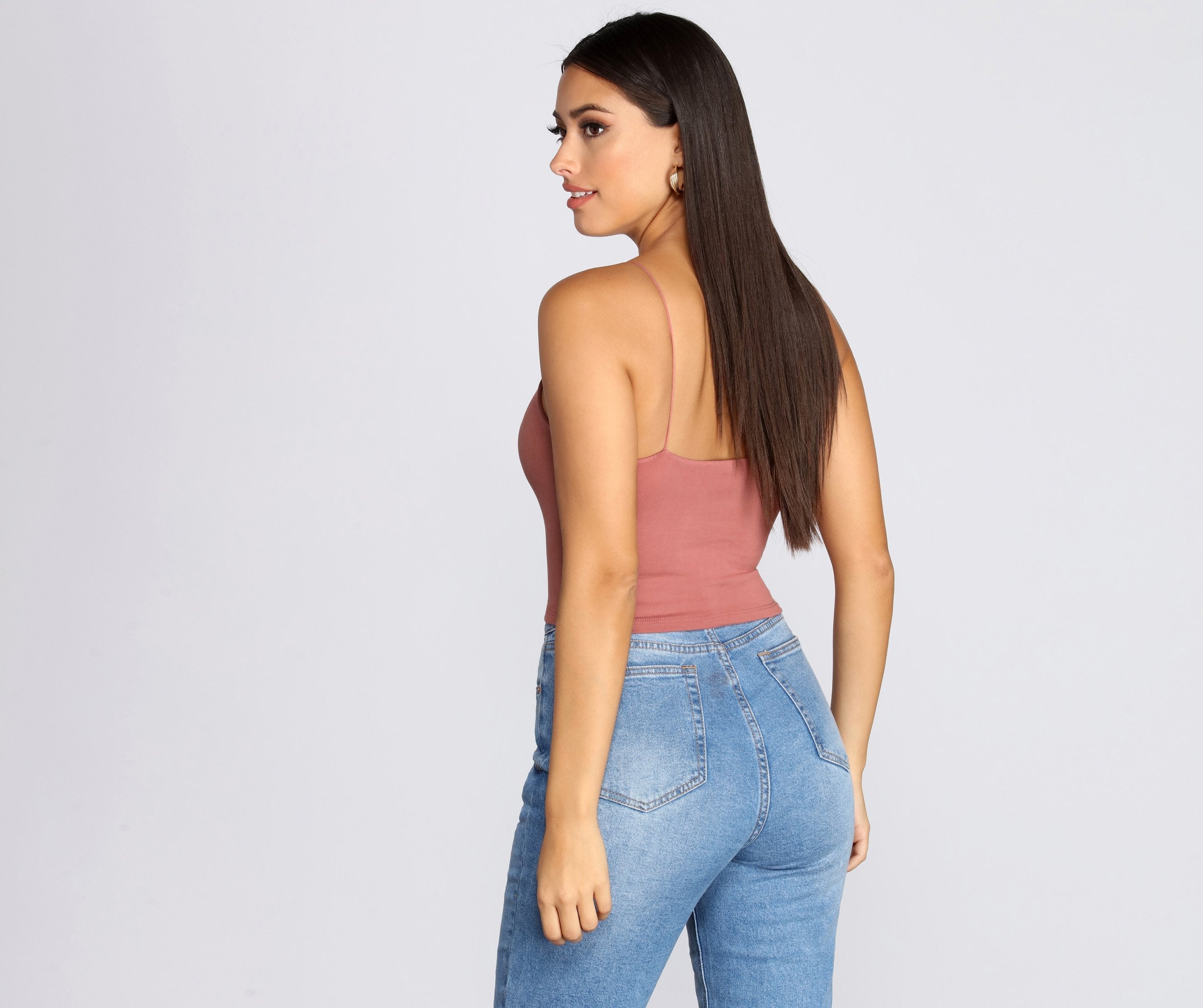 Girl Next Door Cropped Tank - Lady Occasions