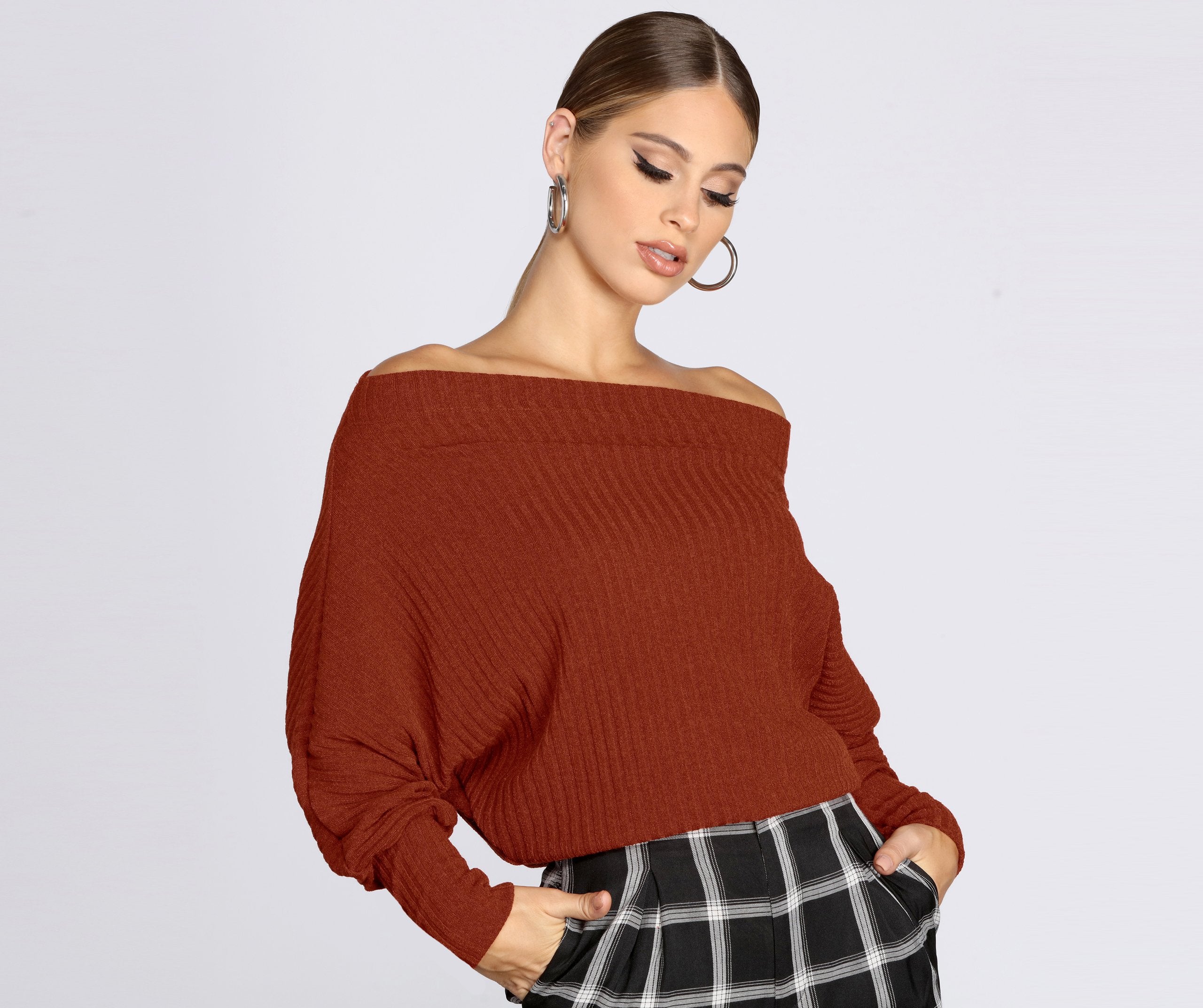 Comfy Chic Ribbed Knit Top - Lady Occasions