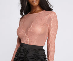 For The Love of Lace Bodysuit - Lady Occasions