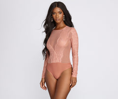 For The Love of Lace Bodysuit - Lady Occasions