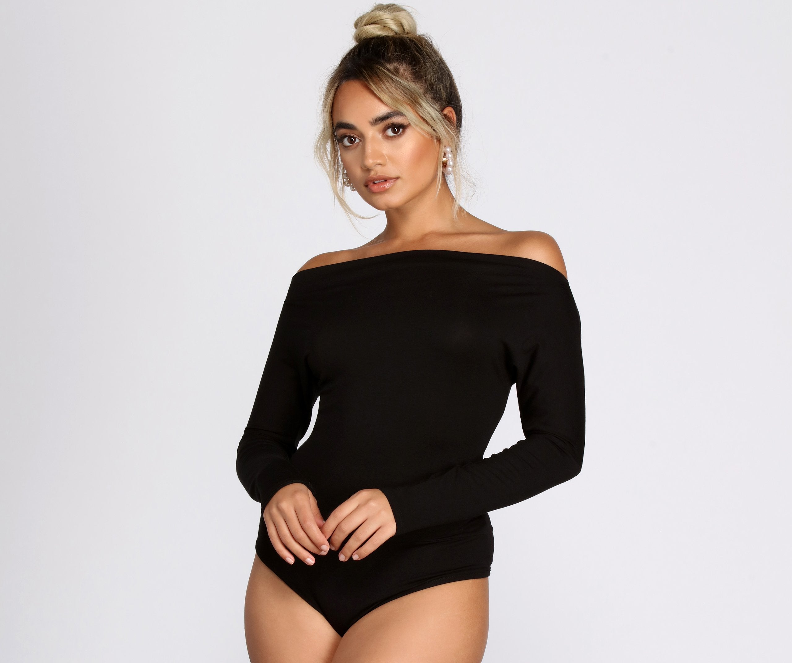 Lovin' Knit Boat Neck Bodysuit - Lady Occasions