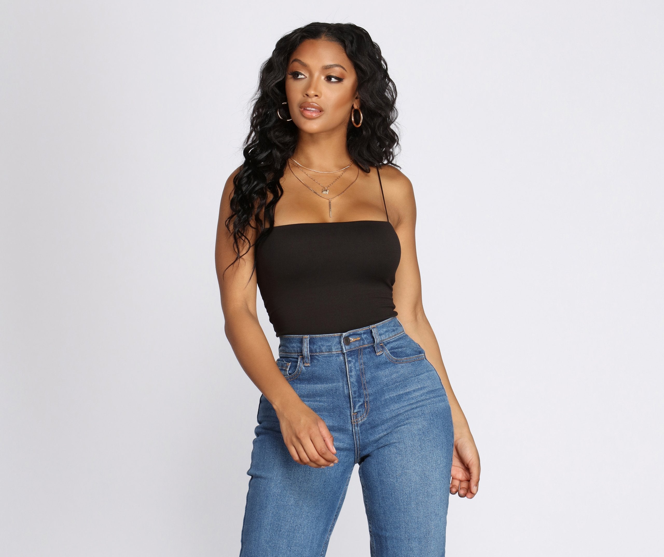 Only The Basics Cami Top - Lady Occasions