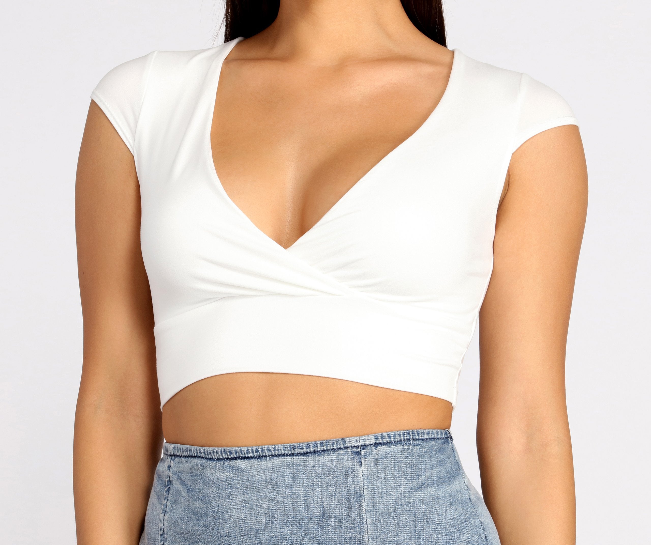 That Perfect Knit Crop Top - Lady Occasions