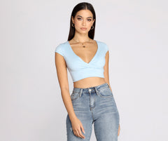 That Perfect Knit Crop Top - Lady Occasions