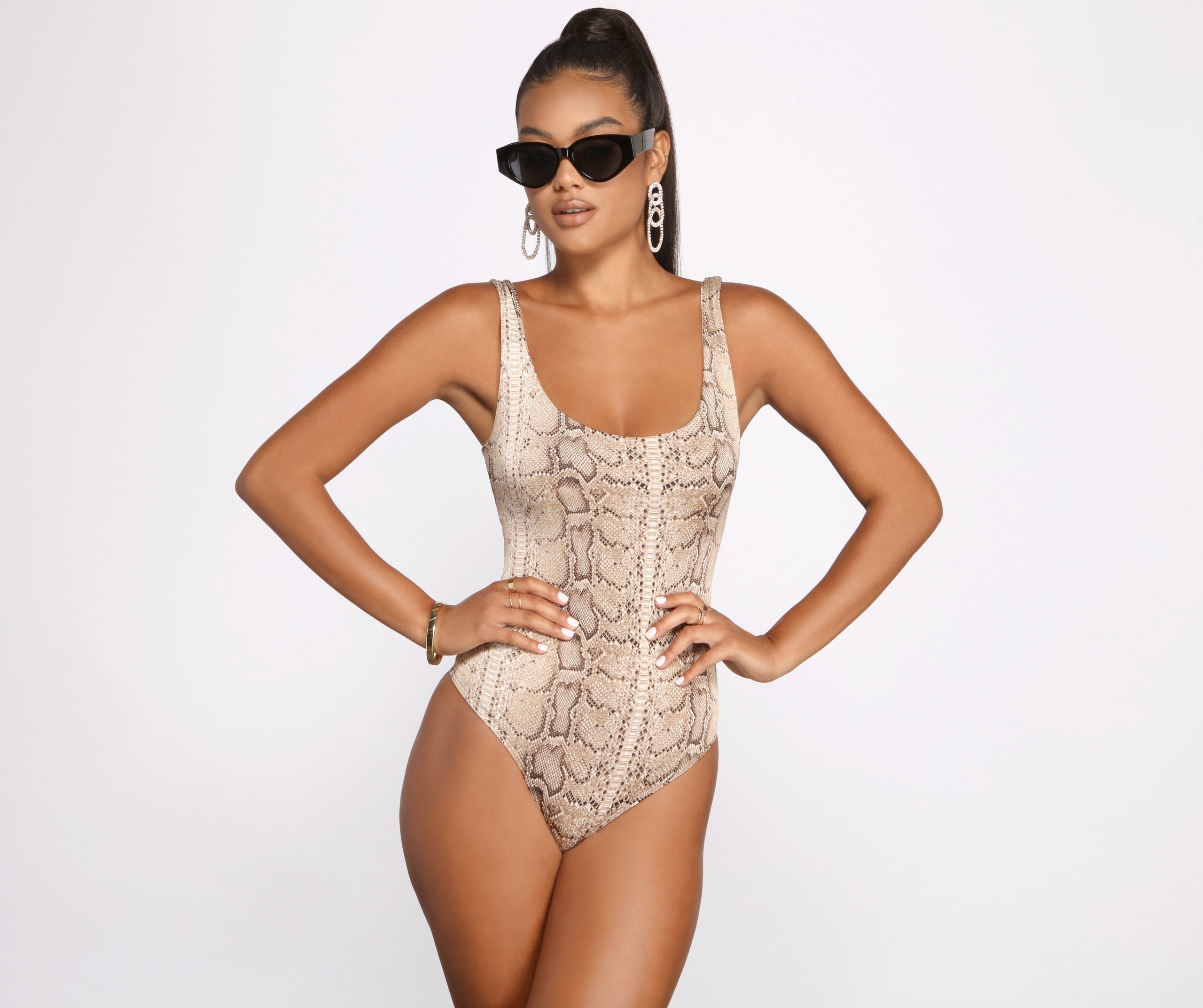 Wild Thing Animal Print Bodysuit - Lady Occasions