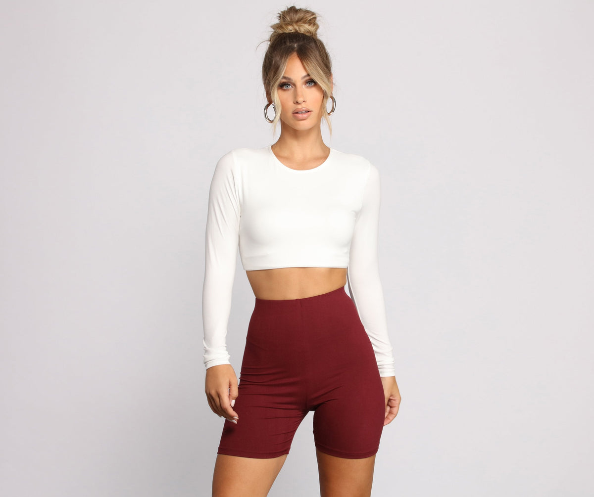 Hype It Up Crop Top - Lady Occasions