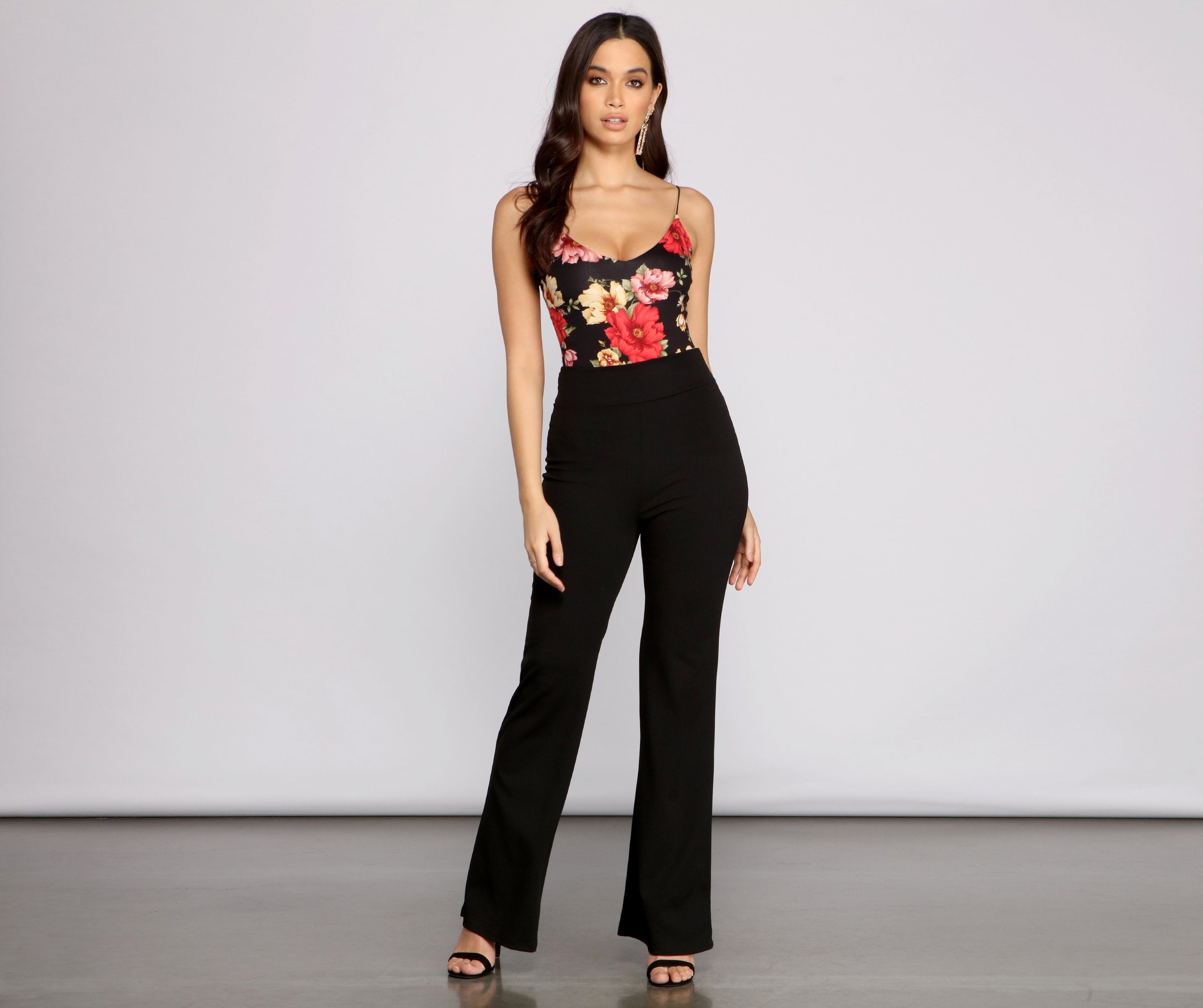 Trendy Chic Vibes Sleeveless Bodysuit - Lady Occasions