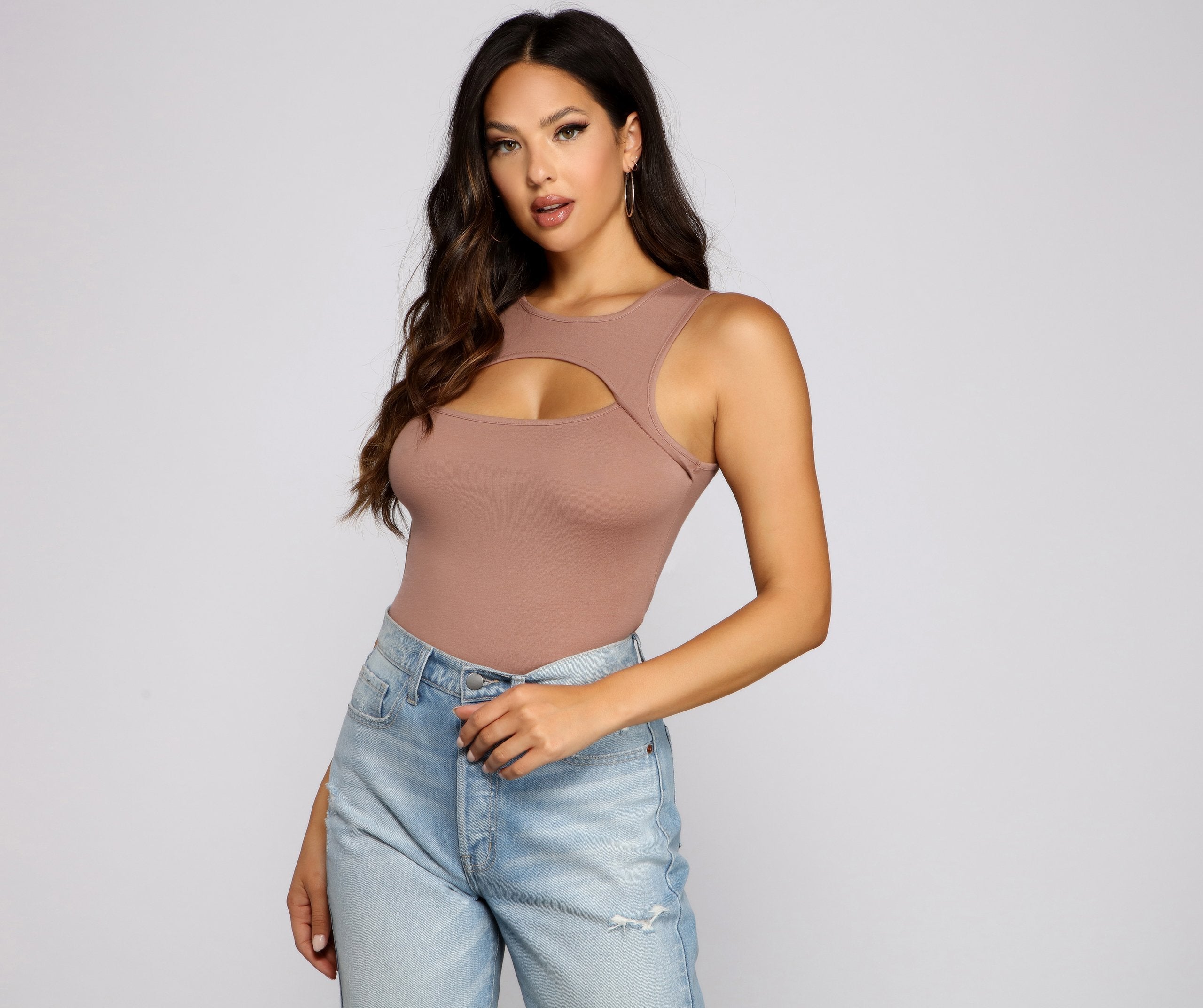 Chic Cuts Knit Tank Top - Lady Occasions