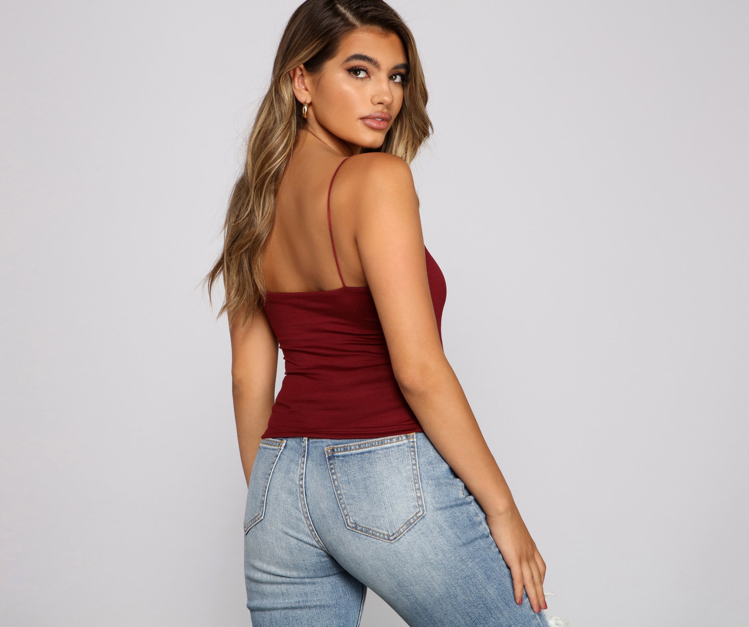 Only The Basics Cami Top - Lady Occasions