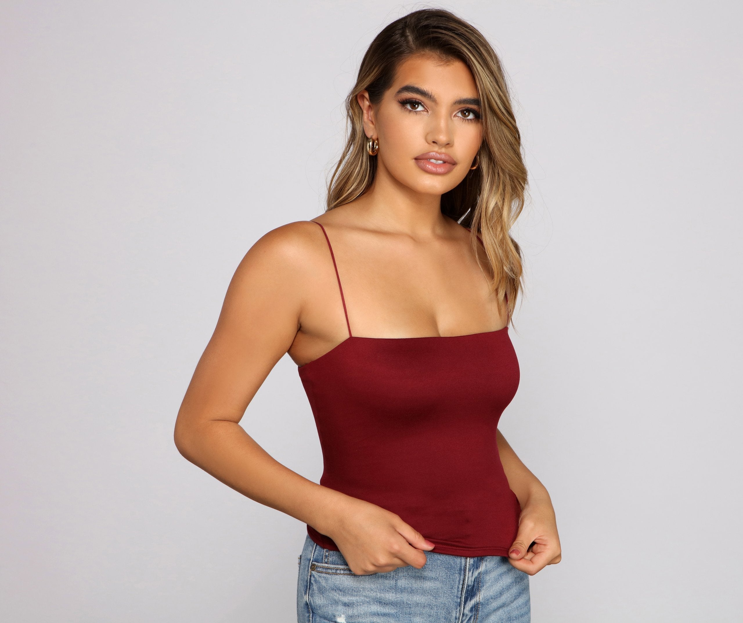 Only The Basics Cami Top - Lady Occasions