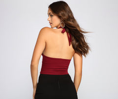 Getting The Ponte Across Halter Corset - Lady Occasions
