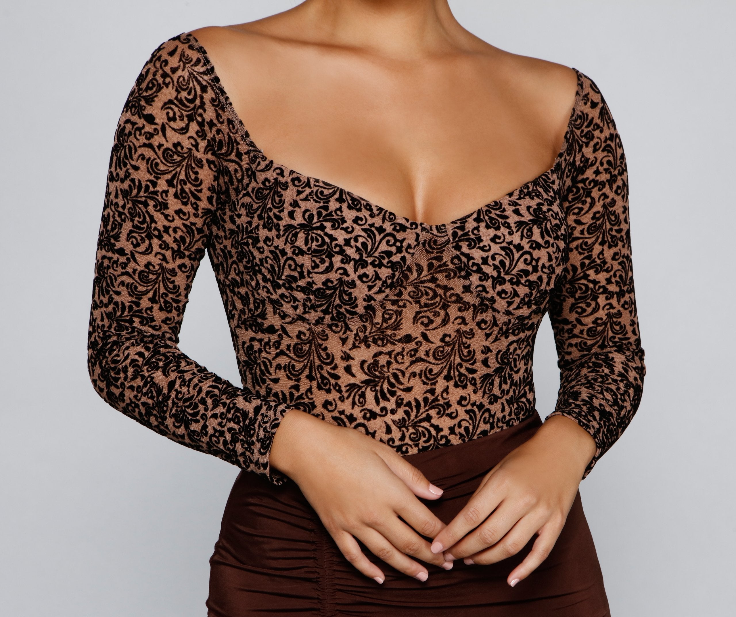 Sultry Details Bustier Bodysuit - Lady Occasions