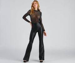 Bling The Glamour Mesh Bodysuit - Lady Occasions