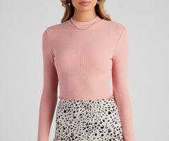 All About Knit Crop Top - Lady Occasions