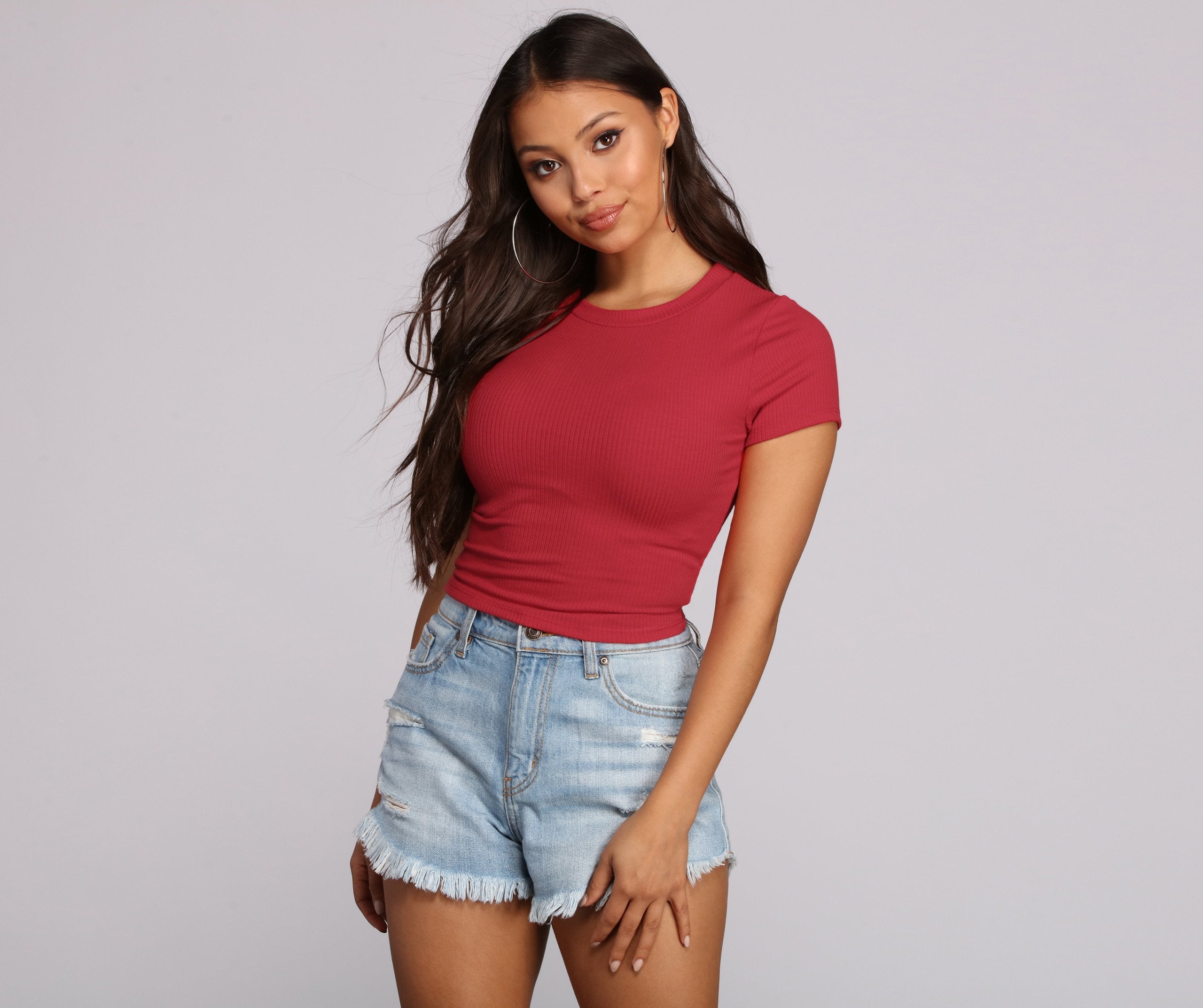 Better Basics Crop Tee - Lady Occasions