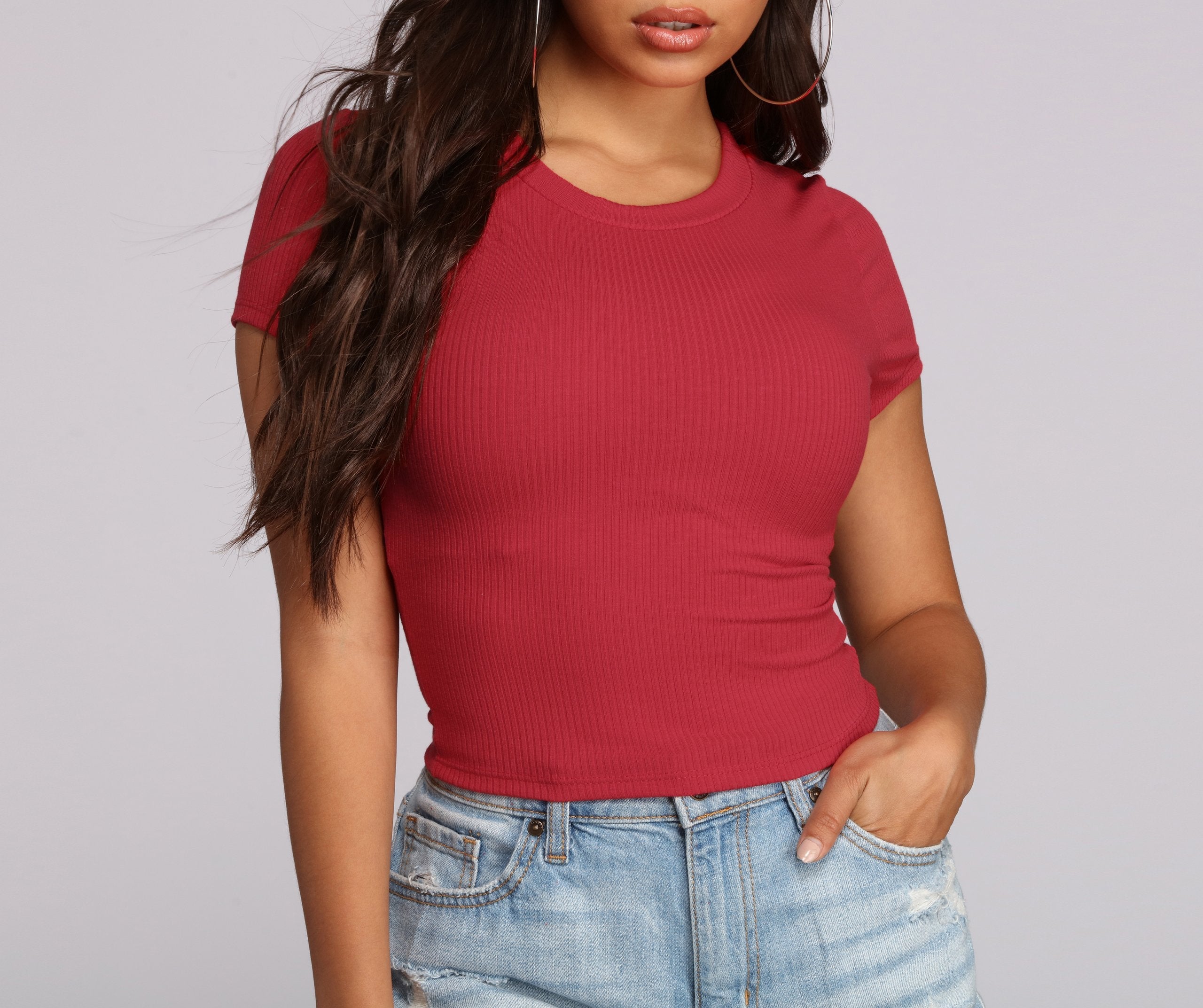 Better Basics Crop Tee - Lady Occasions