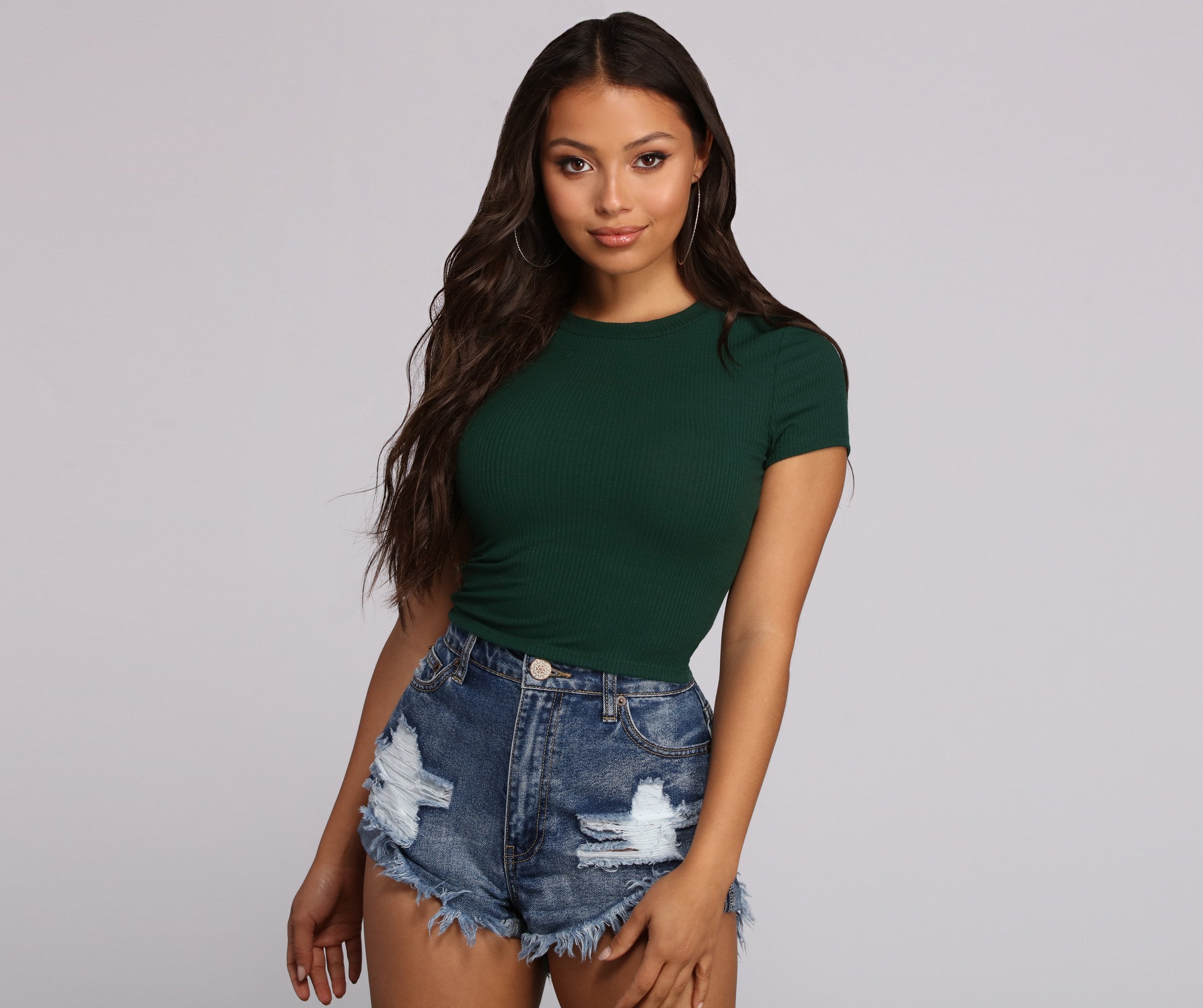 Better Basics Crop Tee - Lady Occasions