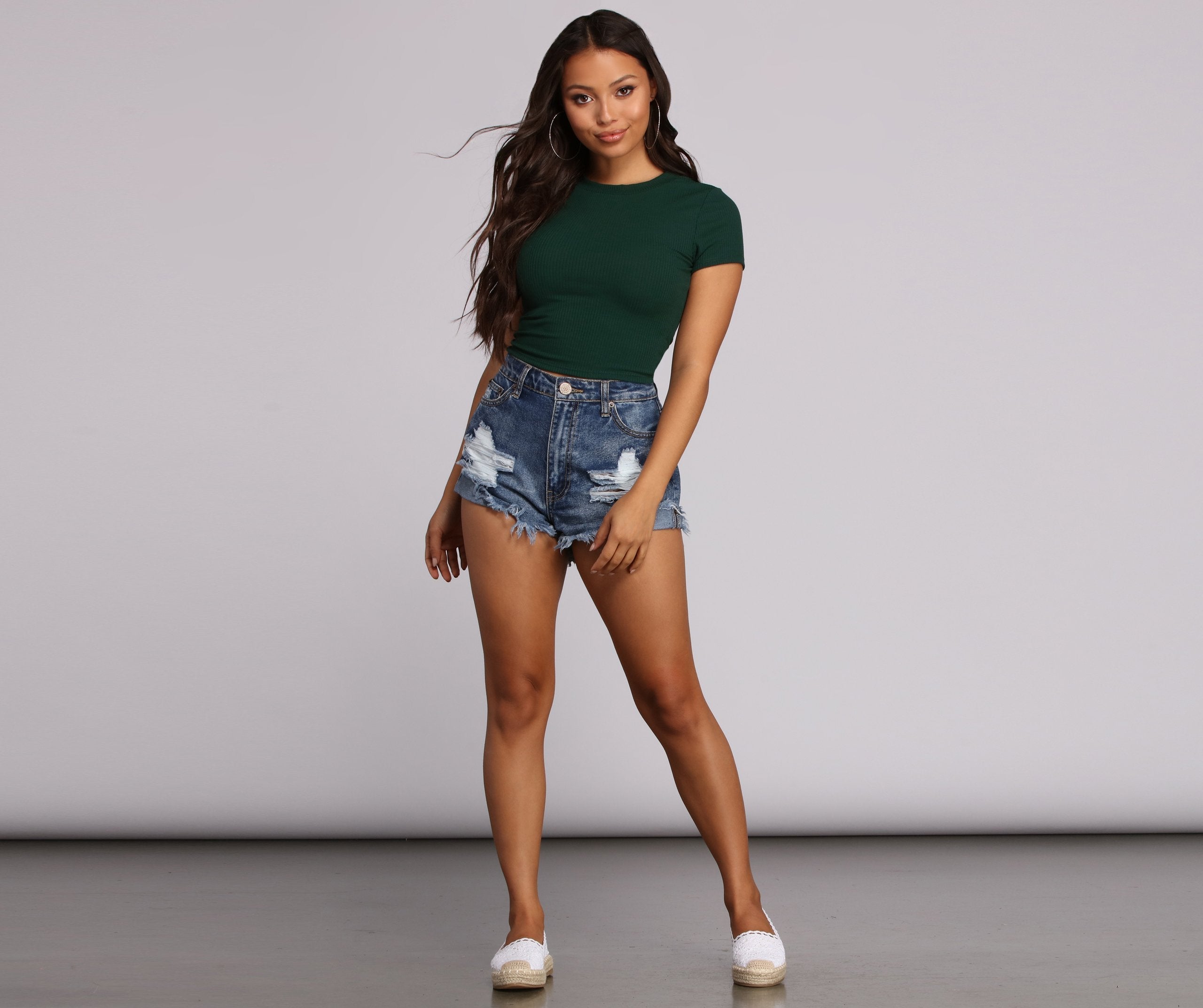 Better Basics Crop Tee - Lady Occasions