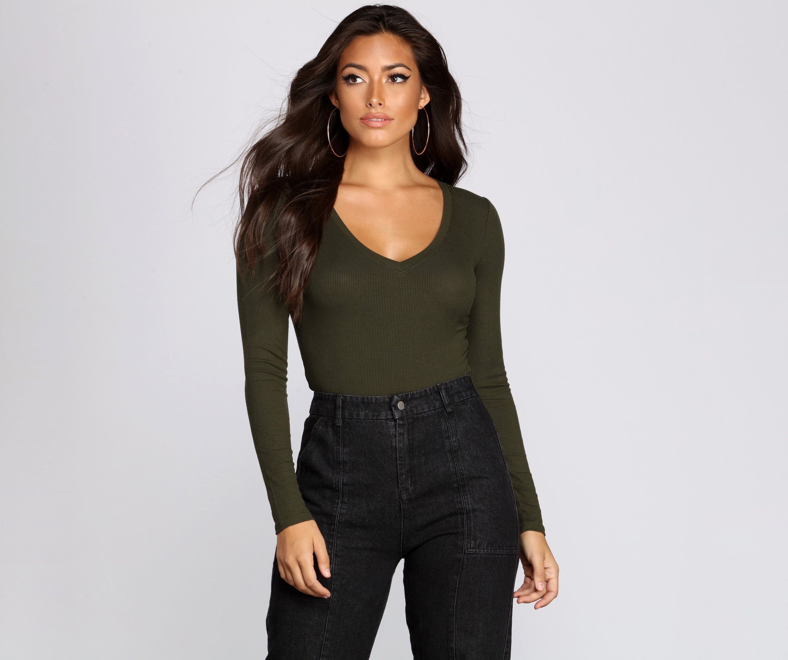 Cuter Crop Long-Sleeve Tee - Lady Occasions