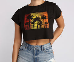 Watch the Sunset Crop Top - Lady Occasions