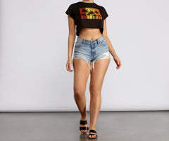 Watch the Sunset Crop Top - Lady Occasions