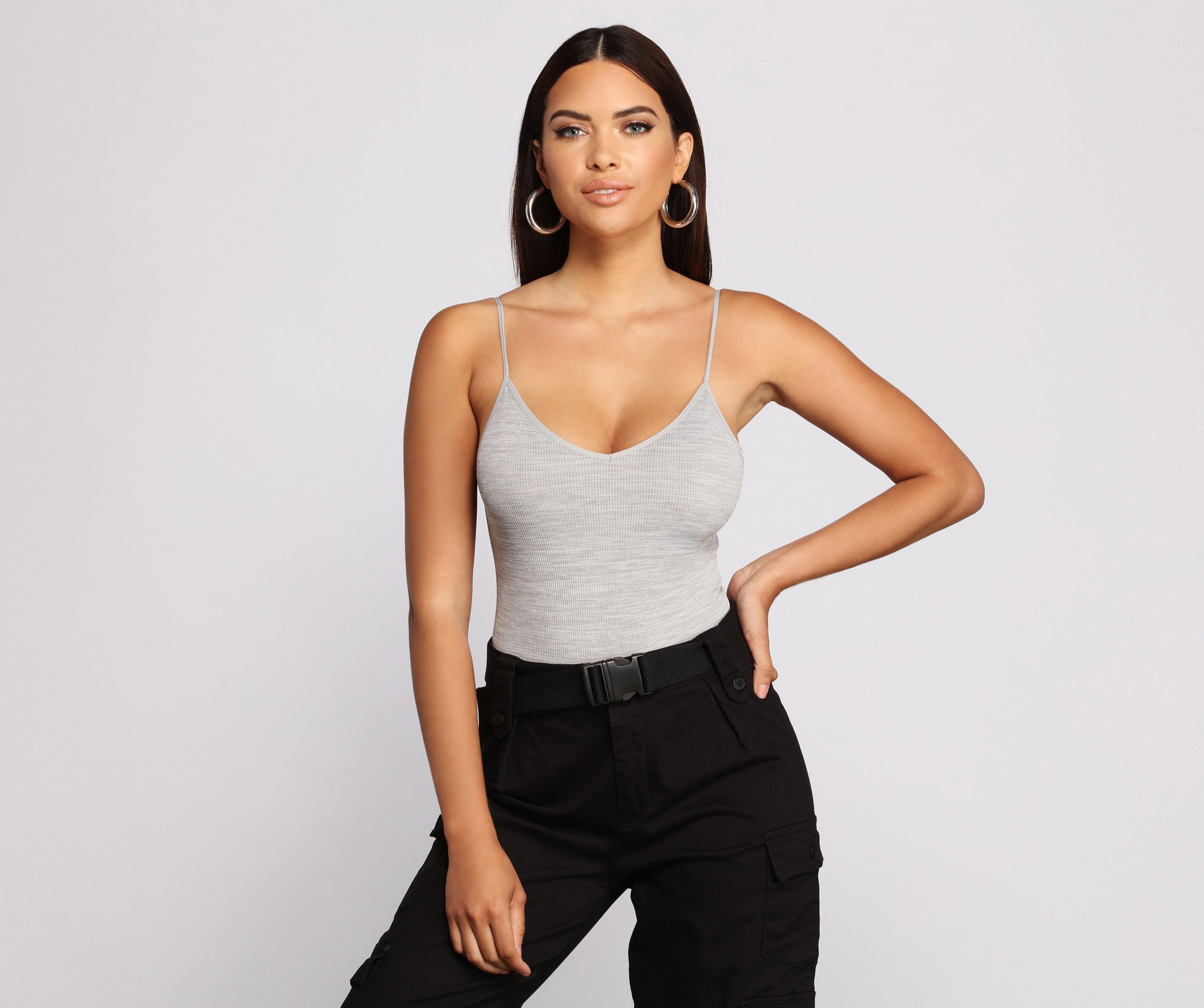 Basic Vibes Seamless Bodysuit - Lady Occasions