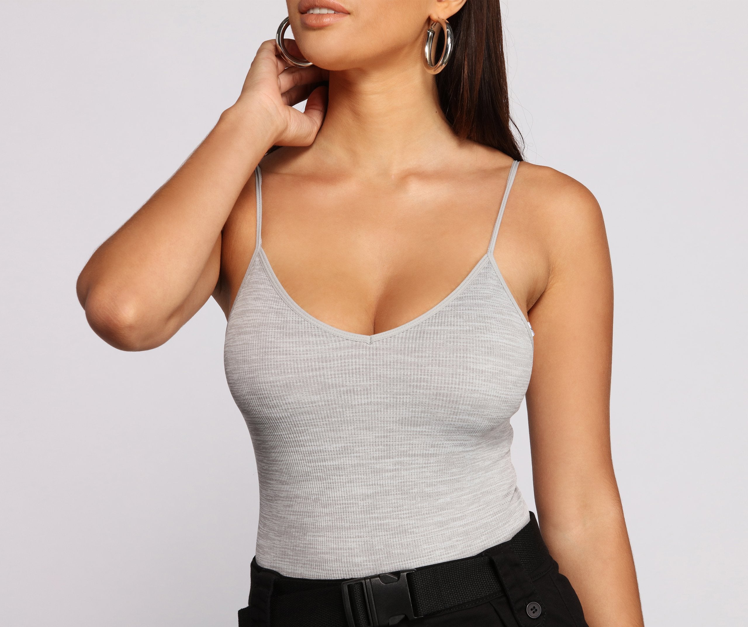 Basic Vibes Seamless Bodysuit - Lady Occasions