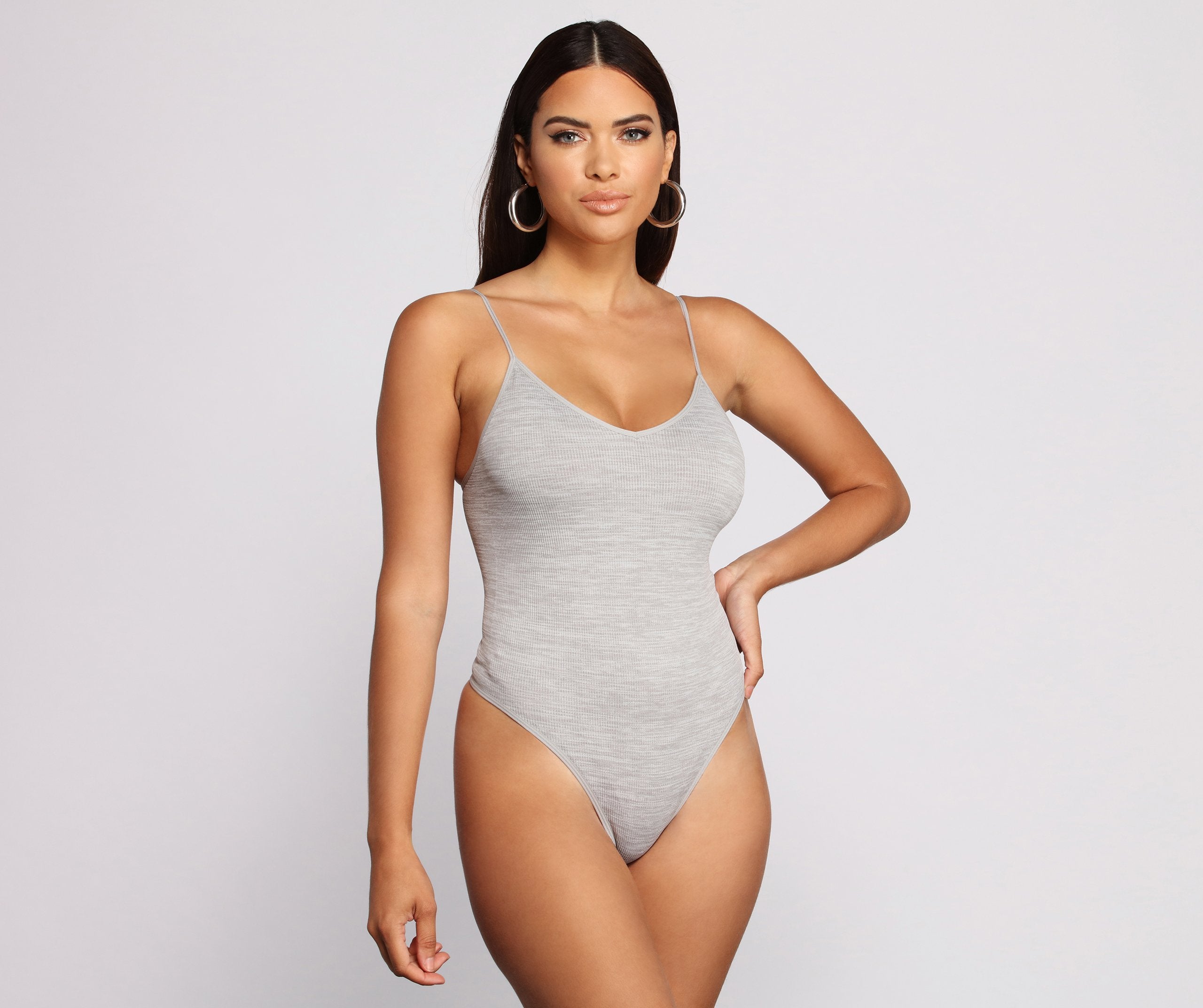 Basic Vibes Seamless Bodysuit - Lady Occasions