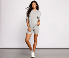 Effortless Everyday Oversize Basic Tee - Lady Occasions