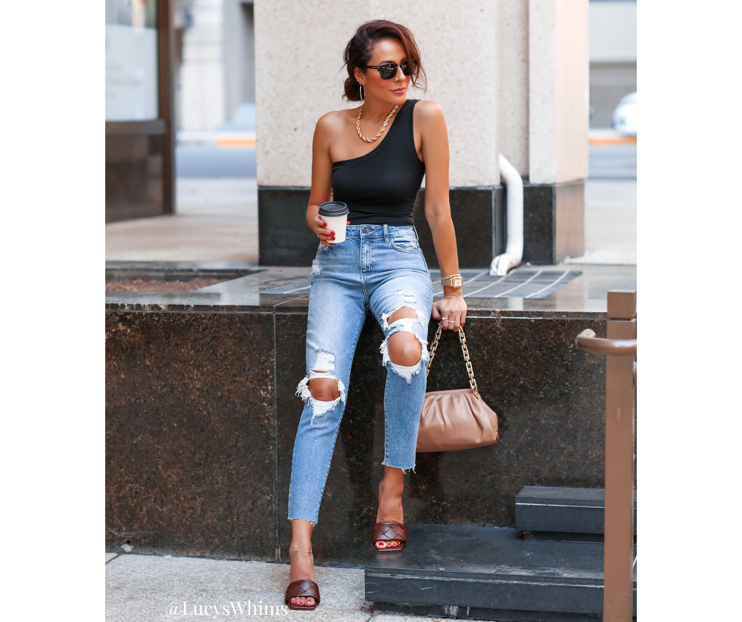 Stylish Basic One-Shoulder Bodysuit - Lady Occasions