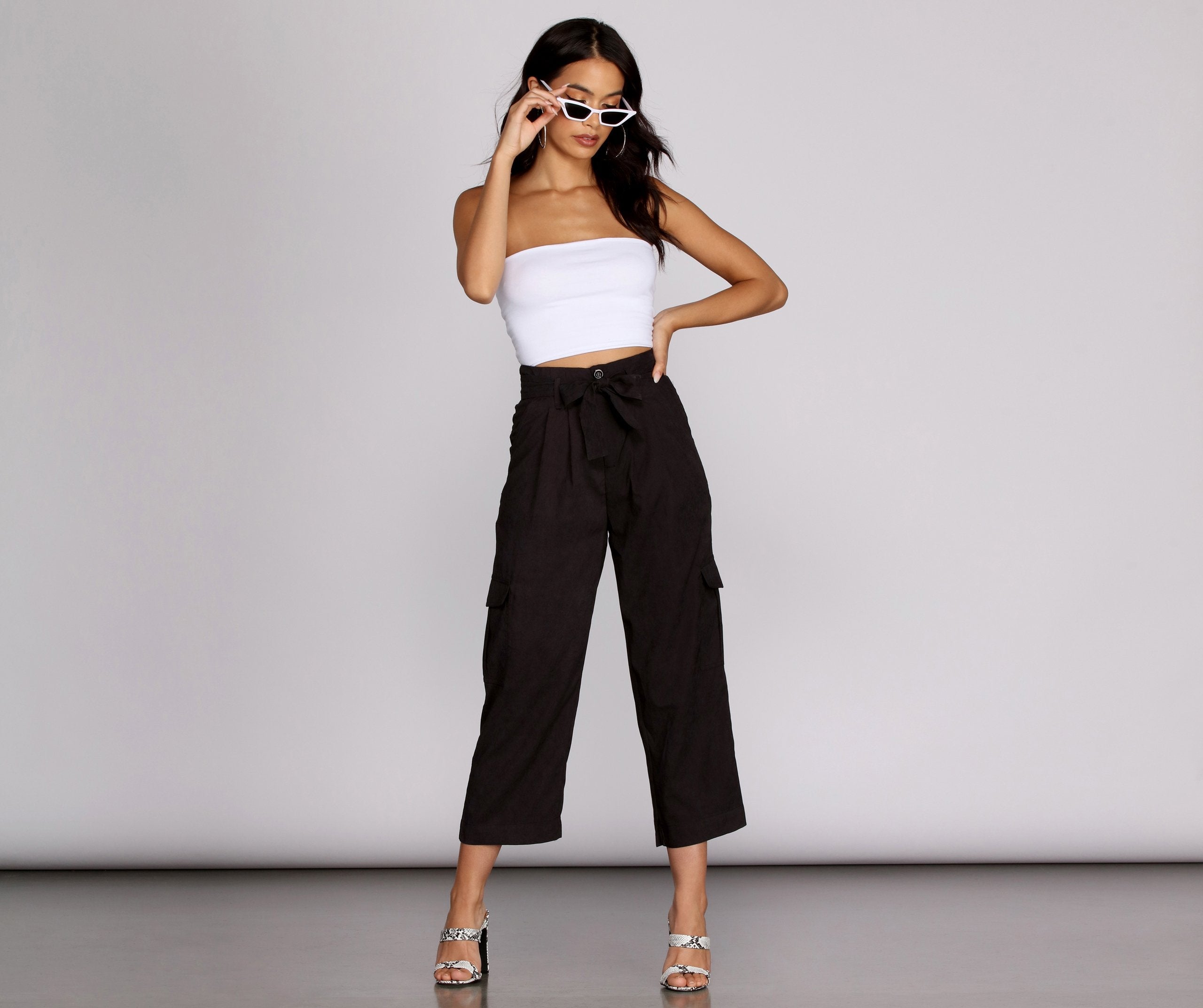 Basic Cropped Tube Top - Lady Occasions