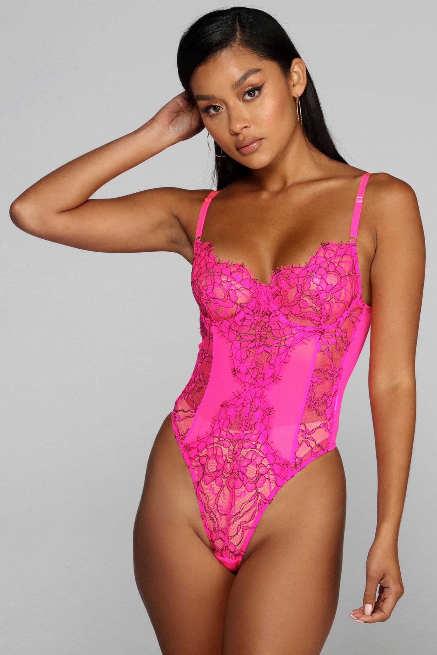 Ravishing Lace Bodysuit - Lady Occasions