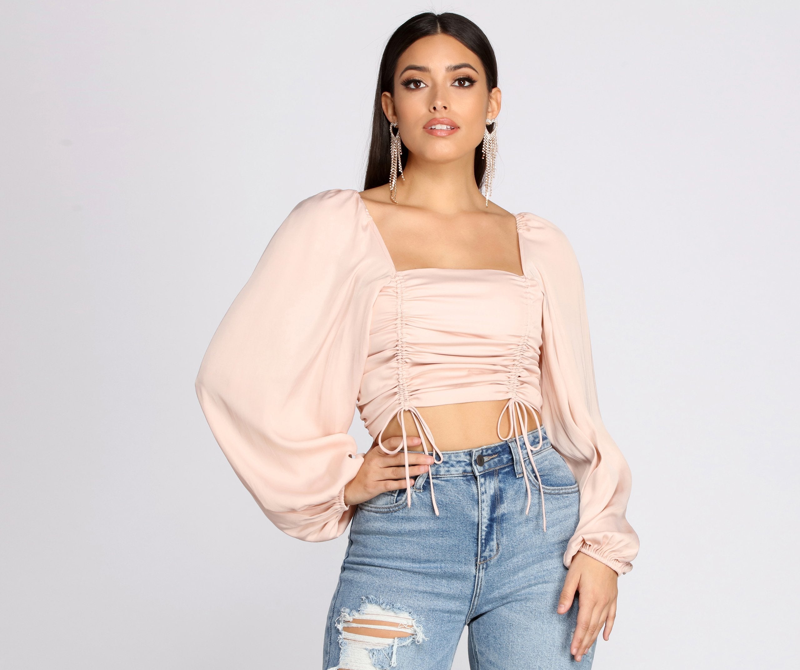 Got That Chic Vibe Crop Top - Lady Occasions