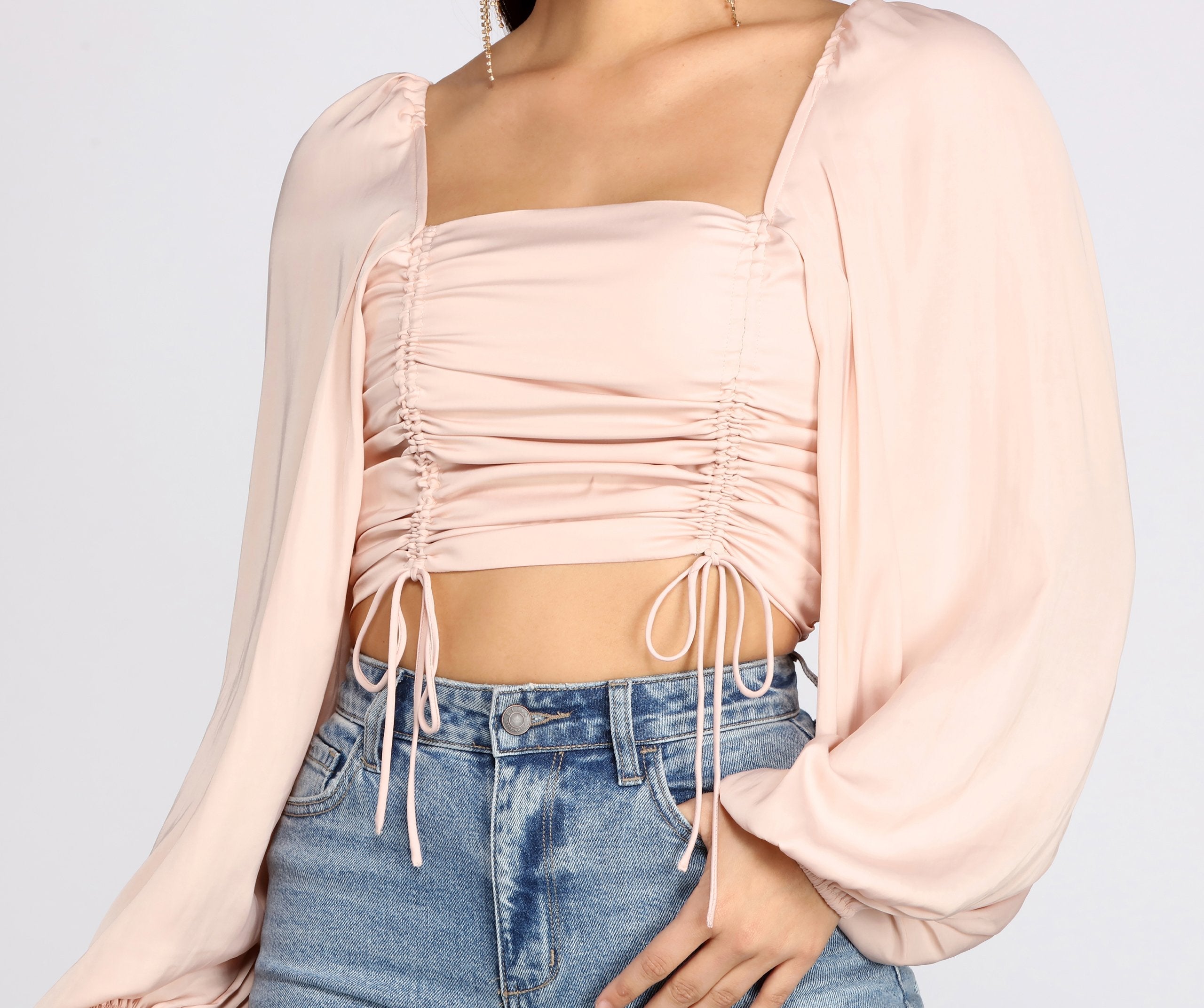 Got That Chic Vibe Crop Top - Lady Occasions