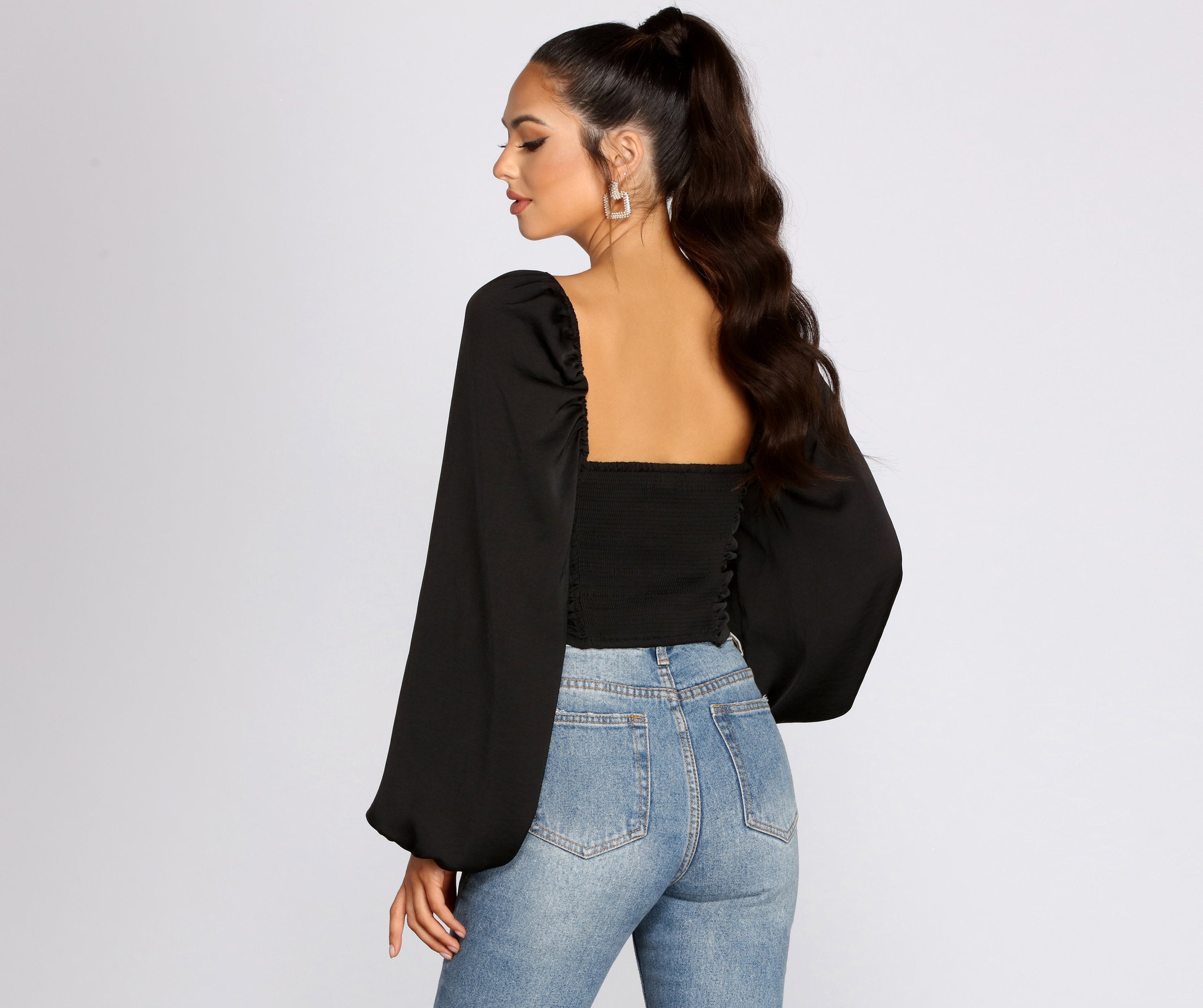 Got That Chic Vibe Crop Top - Lady Occasions